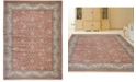 KM Home CLOSEOUT! 3810/0021/TERRACOTTA Gerola Red 5'3" x 7'3" Area Rug